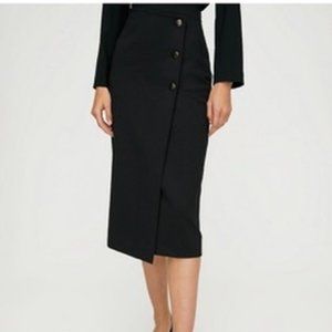 Black Babton Pencil Skirt